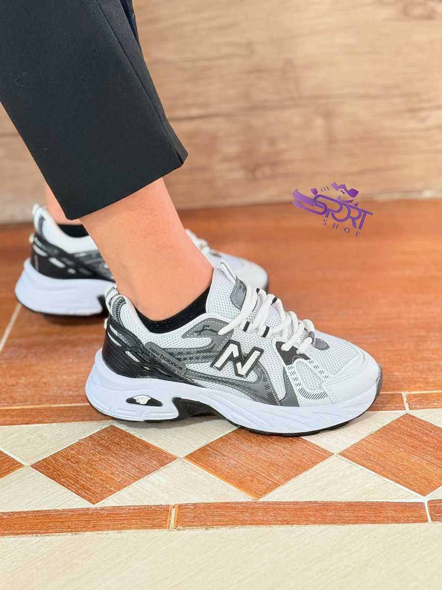 sp0rt_shoe_14040630_220819309 کتونی نیوبالانس لژدار خاکستری - Image 1